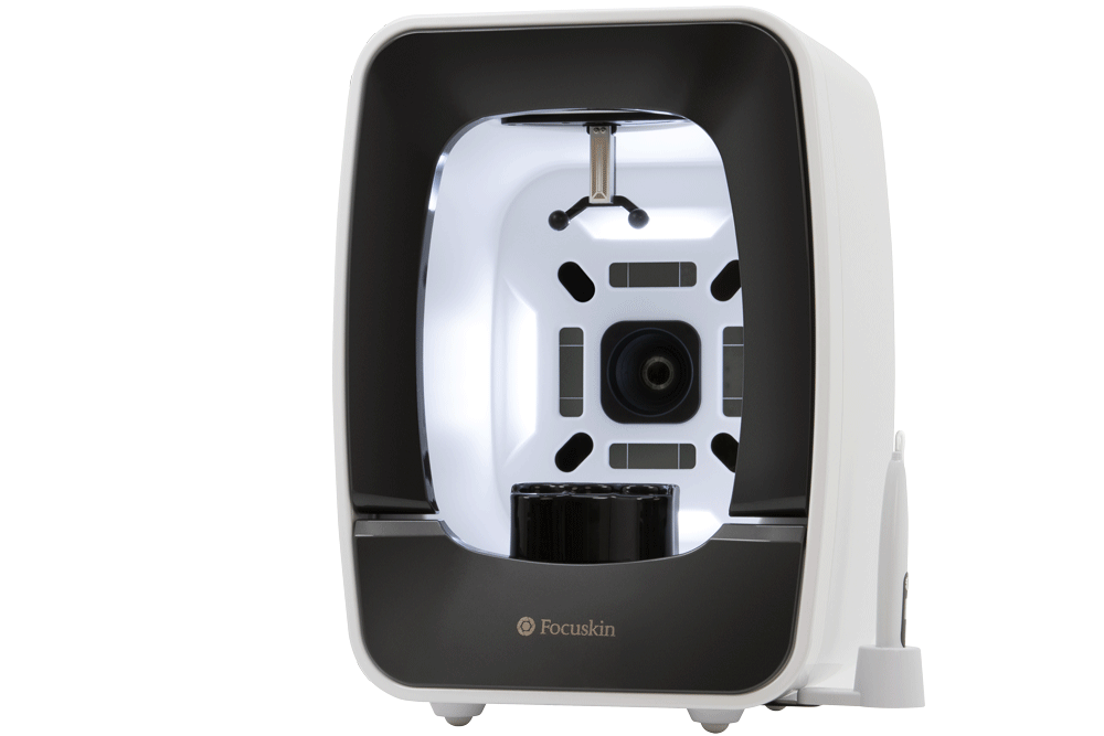 Zaštita od spoljne svetlosti Focuskin-a savršeno kontroliše pozadinu slike.