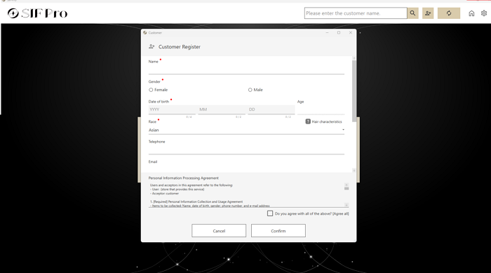 Registrujte novog klijenta